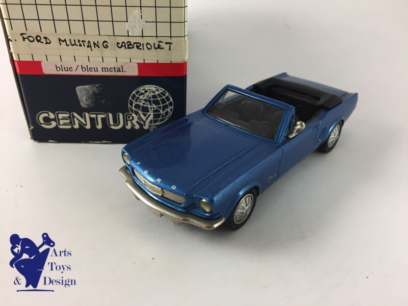 1/43 AMR CENTURY FORD MUSTANG CABRIOLET BLEU FACTORY BUILT