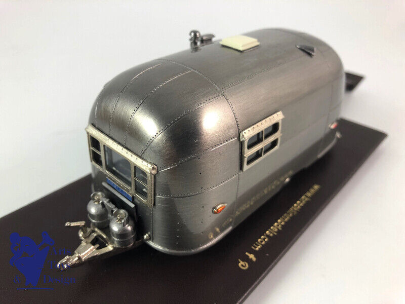 1/43 BROOKLIN 54M CARAVANE AIRSTREAM WANDERER 1953 BARE METAL