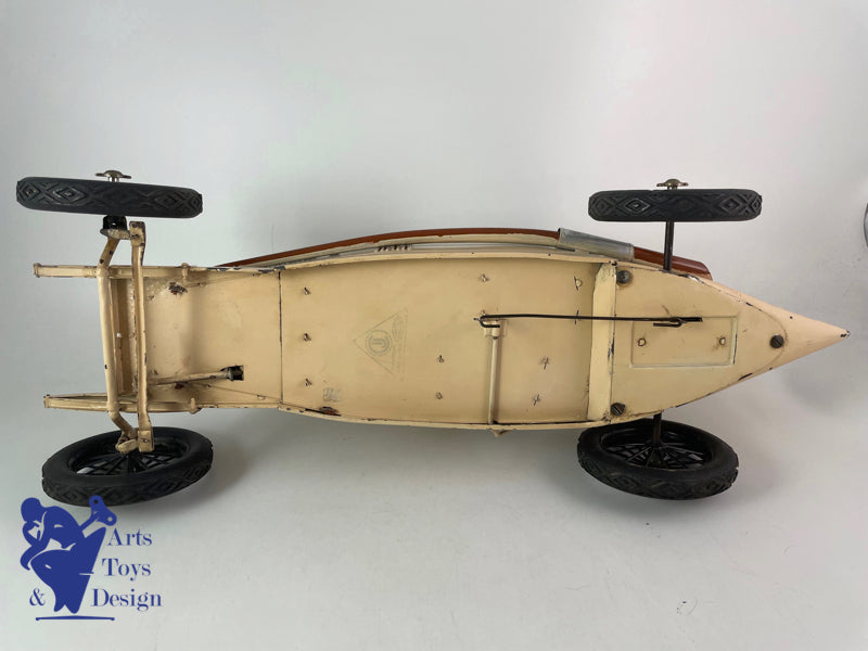 CIJ ALFA ROMEO P2 VOITURE DE COURSE 1930 53CM JOUET ANCIEN