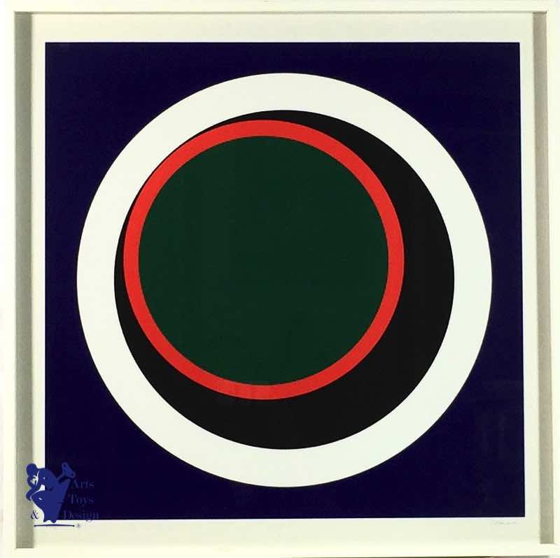 Genevieve Claisse 1935-2018 Composition Serigraphy signed Numbered