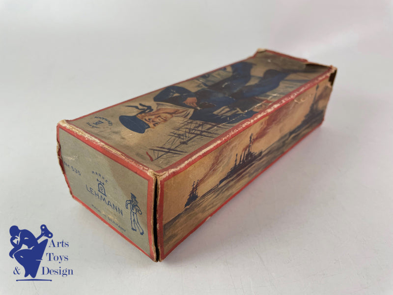 JOUET ANCIEN LEHMANN 535 MARIN DANSANT MECANIQUE A PARTIR DE 1904 H 19CM