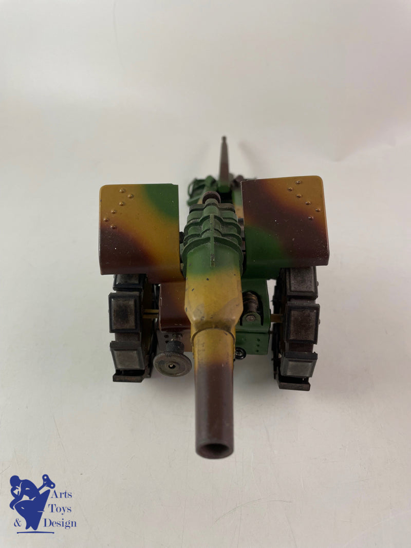 JOUET ANCIEN LINEOL 822 CANON MILITAIRE VERS 1937 L28CM