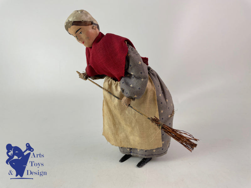 JOUET ANCIEN FERNAND MARTIN 147 LA PORTIERE VERS 1895 H 16.5CM
