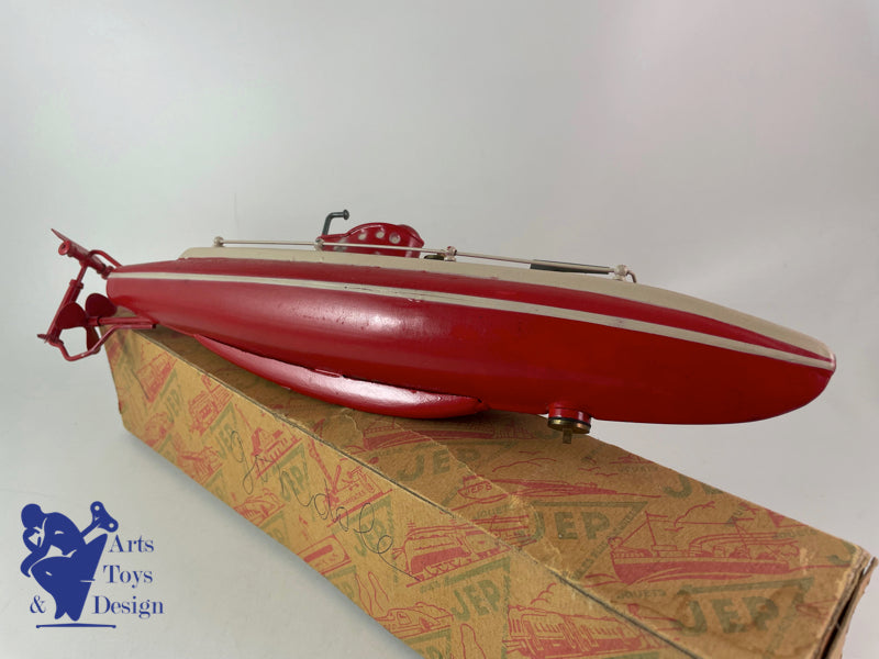 JEP 918 SOUS MARIN LE CORSAIRE 1936 41CM JOUET ANCIEN