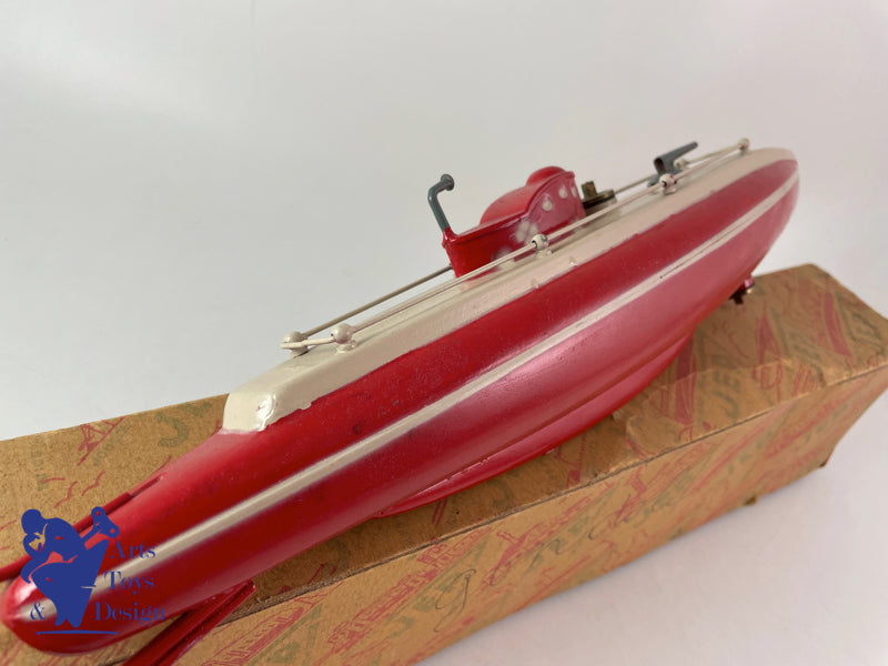 JEP 918 SOUS MARIN LE CORSAIRE 1936 41CM JOUET ANCIEN