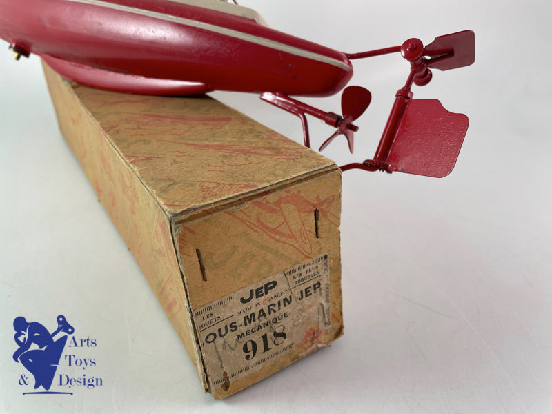 JEP 918 SOUS MARIN LE CORSAIRE 1936 41CM JOUET ANCIEN