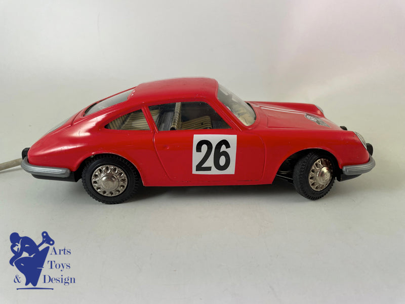 JOUET ANCIEN JOUSTRA 2824 PORSCHE 912 RALLYE VERS 1970 L 23CM
