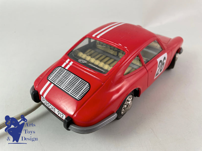 JOUET ANCIEN JOUSTRA 2824 PORSCHE 912 RALLYE VERS 1970 L 23CM