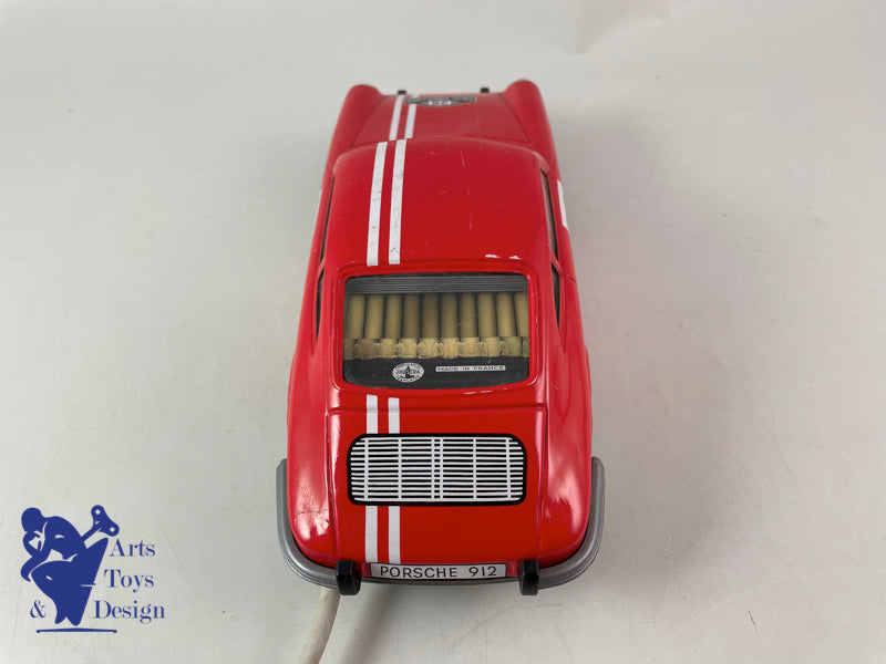 JOUET ANCIEN JOUSTRA 2824 PORSCHE 912 RALLYE VERS 1970 L 23CM