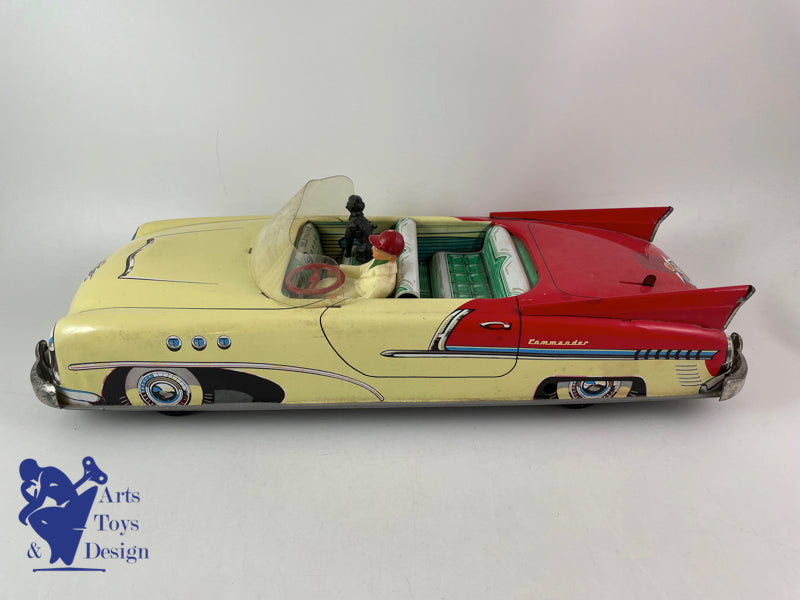 Antique toys Joustra 2023 luxury giant convertible car circa 1957 l 43cm
