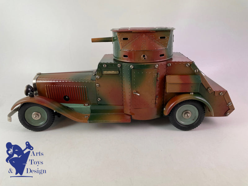 Antique toys Marklin 1108g military Panzerwagen clockwork circa 