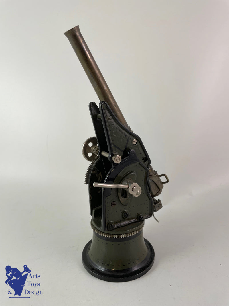 JOUET ANCIEN MARKLIN 8056/2 MILITAIRE CANON DE COTE VERS 1930 H 25CM