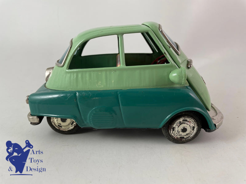Antique toys Bandai Ref 588 ISETTA Friction Japan circa 1960 L 17cm