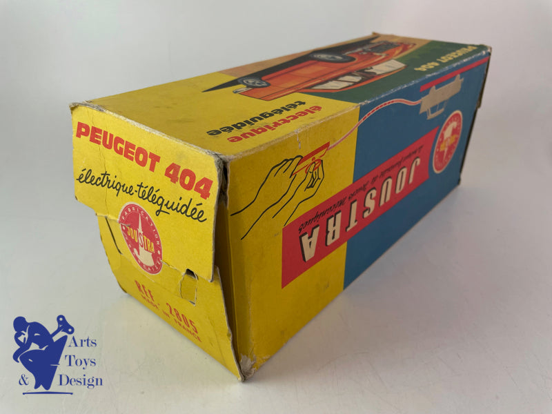 JOUET ANCIEN JOUSTRA REF 2805 PEUGEOT 404 TO BRIQUE 30CM 1963