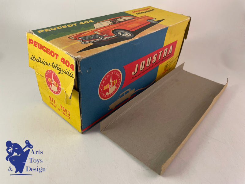 JOUET ANCIEN JOUSTRA REF 2805 PEUGEOT 404 TO BRIQUE 30CM 1963