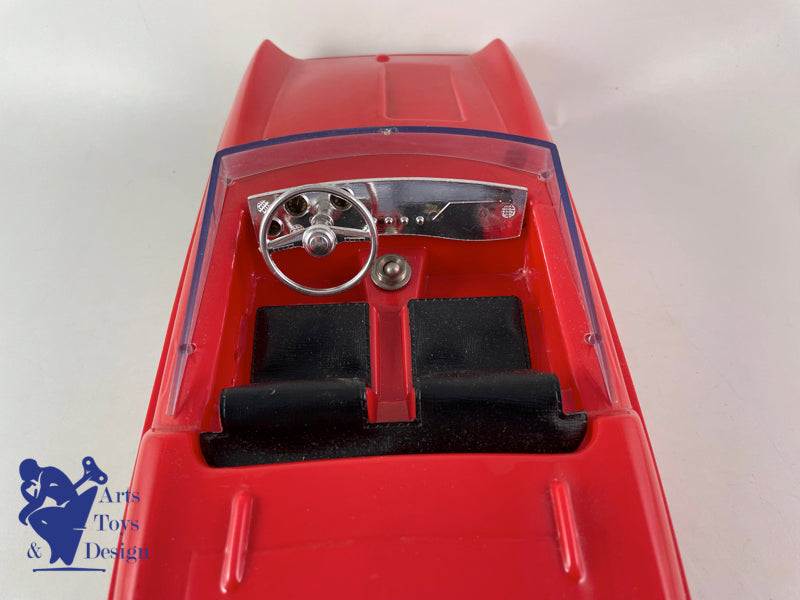 JOUET ANCIEN JS VOITURE 07 RC NO LICENCE J BOND 2° TYPE VERS 1967 L 38CM
