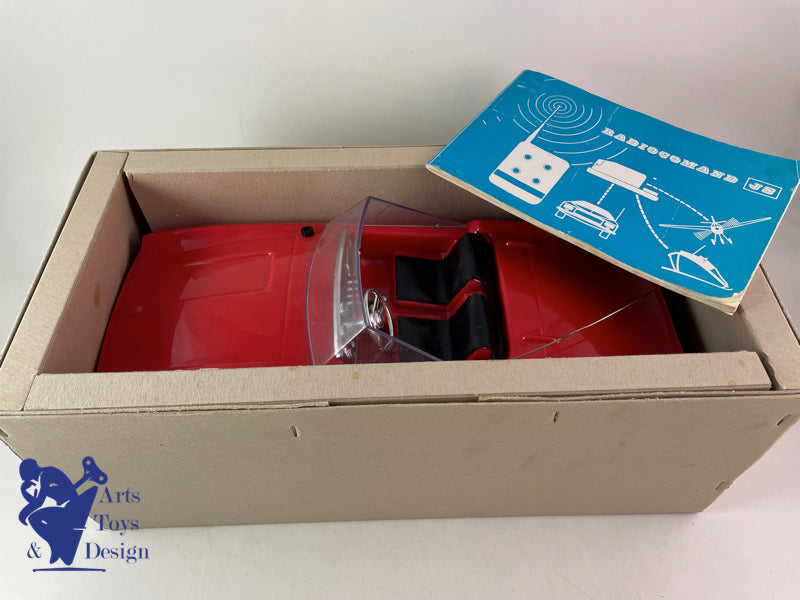 JOUET ANCIEN JS VOITURE 07 RC NO LICENCE J BOND 2° TYPE VERS 1967 L 38CM