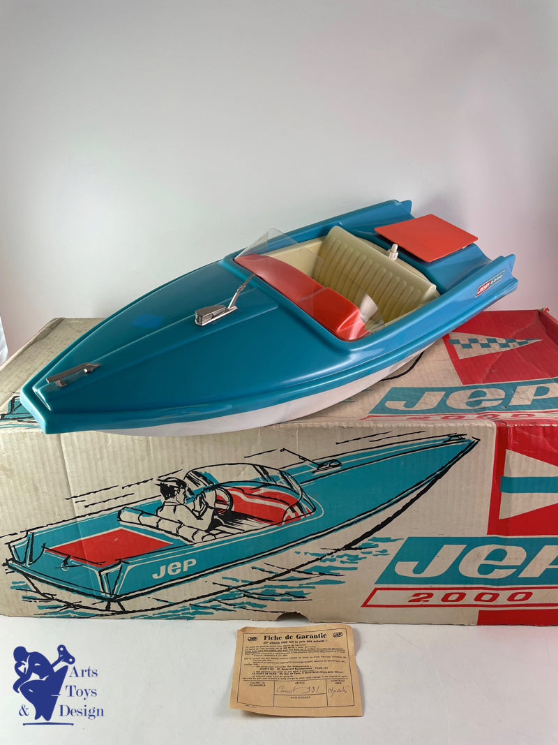 JOUET ANCIEN JEP REF 931 GRAND CANOT ELECTRIQUE 60CM VERS 1960