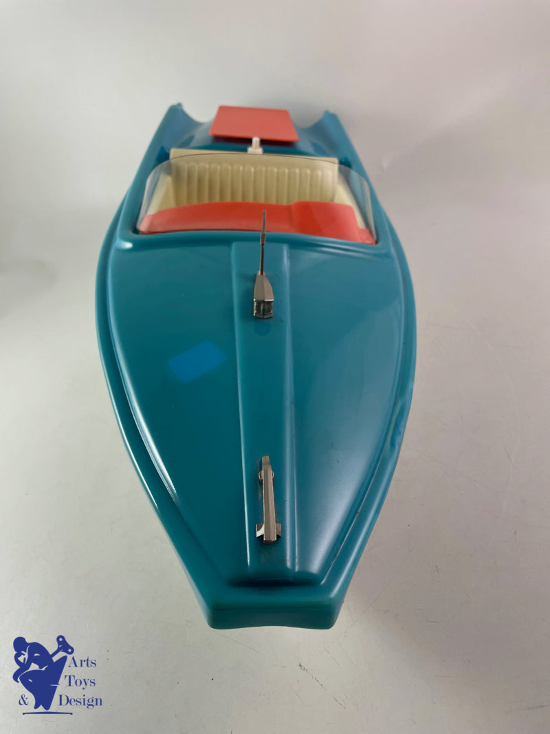 JOUET ANCIEN JEP REF 931 GRAND CANOT ELECTRIQUE 60CM VERS 1960