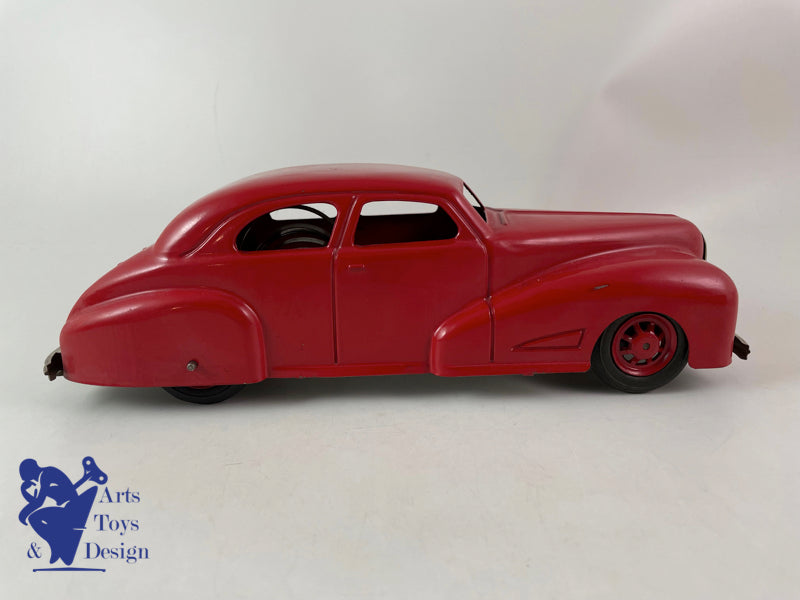JEP VOITURE DELAHAYE MECANIQIUE ROUGE VERS 1950 26CM