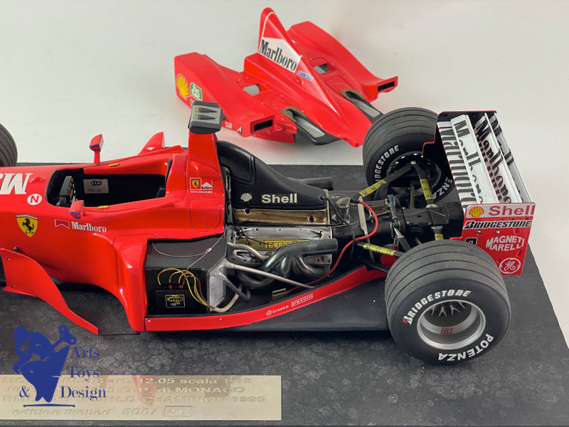 1/12 Patrice Deconto Ferrari F1 F399 Schumacher Monaco 1999