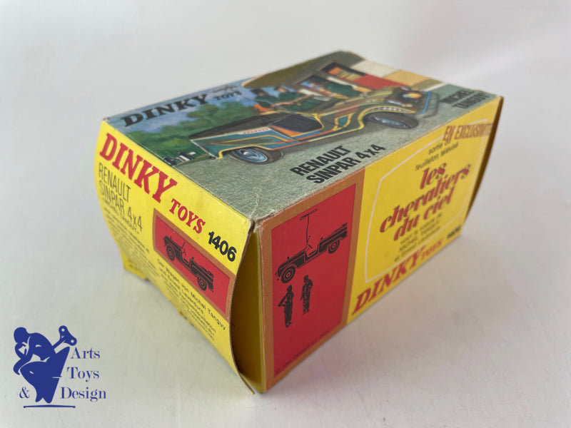 DINKY TOYS 1406 RENAULT SINPAR TANGUY ET LAVERDURE