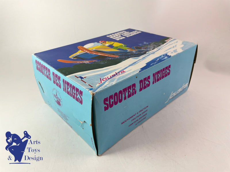 JOUSTRA 977 SCOOTER DES NEIGES FRICTION VERS 1970 EX STOCK USINE