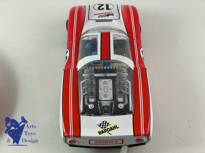 JOUSTRA 87907 PORSCHE CARRERA GRAND VOLANT ELECTRIQUE VERS 1970