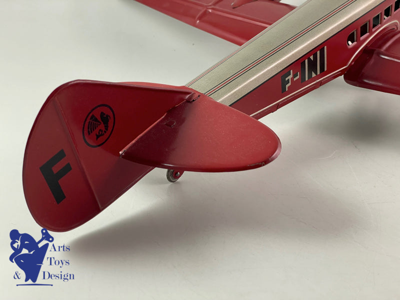 JOUSTRA 512 AVION DEWOITINE AIR FRANCE F.INI MECANIQUE VERS 1937 E 61CM