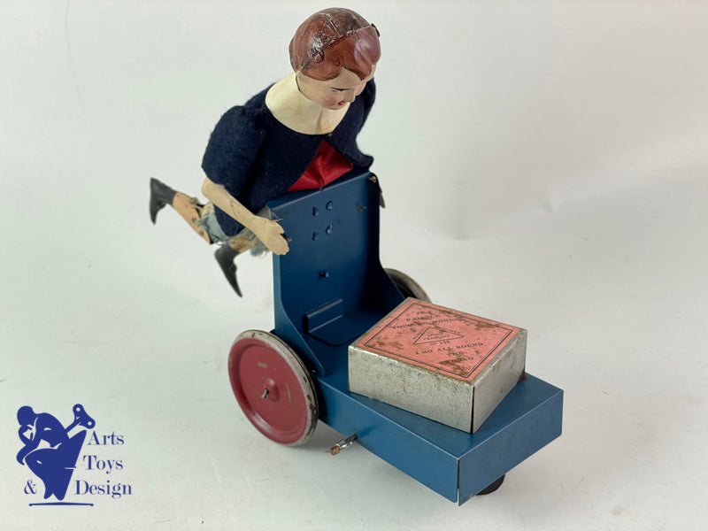 JOUET FERNAND MARTIN 224 LE PETIT LIVREUR MECANIQUE 1912