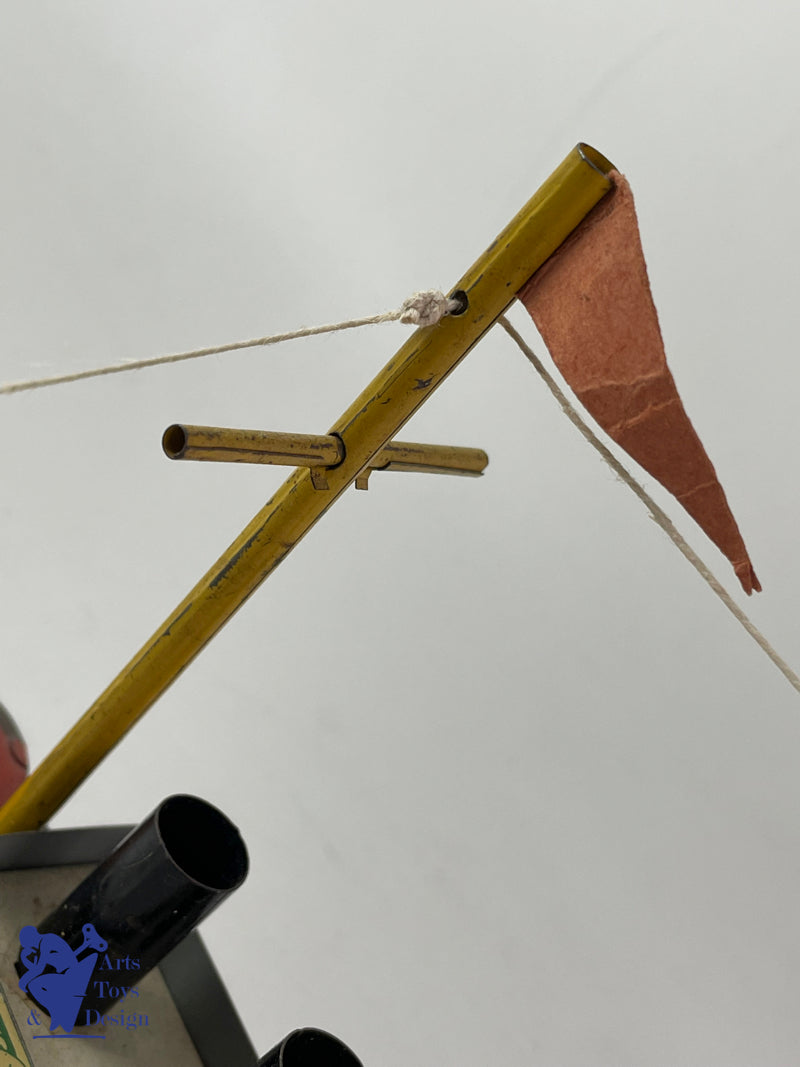 CR 9 CHARLES ROSSIGNOL BATEAU TORPILLEUR MECANIQUE VERS 1920