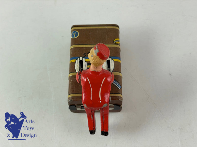 GESCHA EXPRESS BOY PORTEUR MECANIQUE GARE AEROPORT HOTEL C.1950