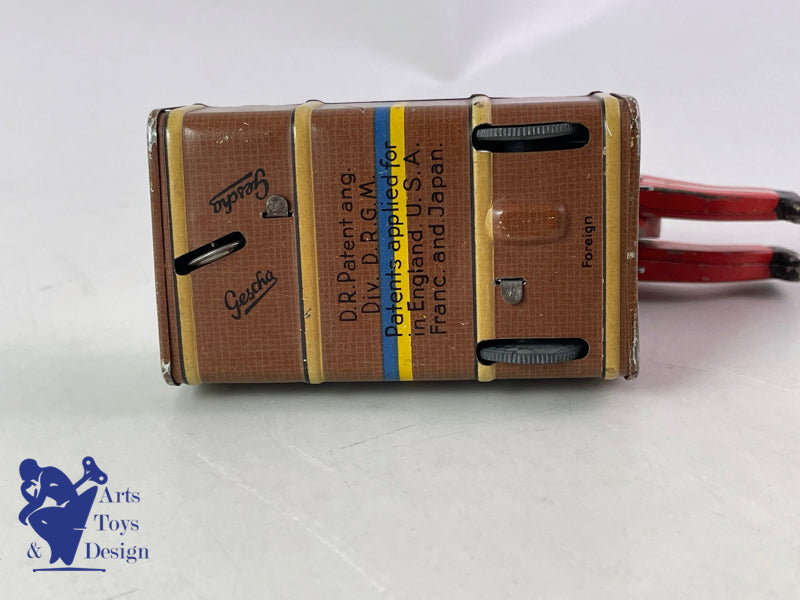 GESCHA EXPRESS BOY PORTEUR MECANIQUE GARE AEROPORT HOTEL C.1950
