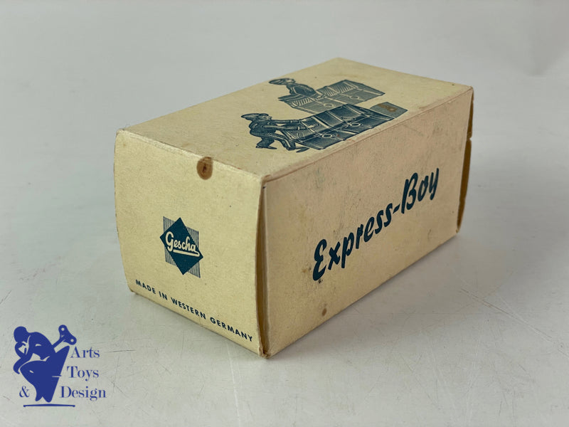 GESCHA EXPRESS BOY PORTEUR MECANIQUE GARE AEROPORT HOTEL C.1950