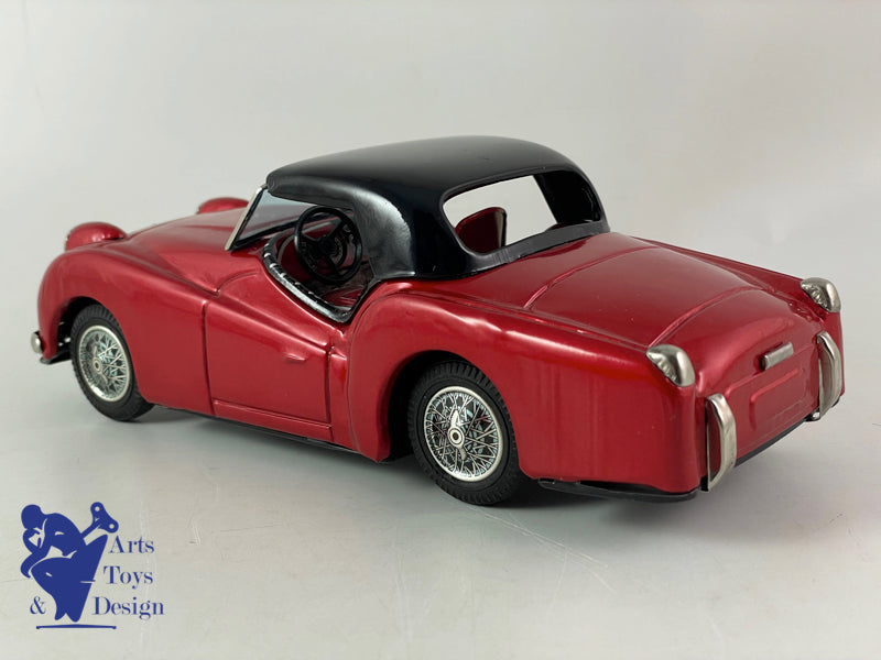 BANDAI 755 TRIUMPH TR3 ROUGE FRICTION 1960