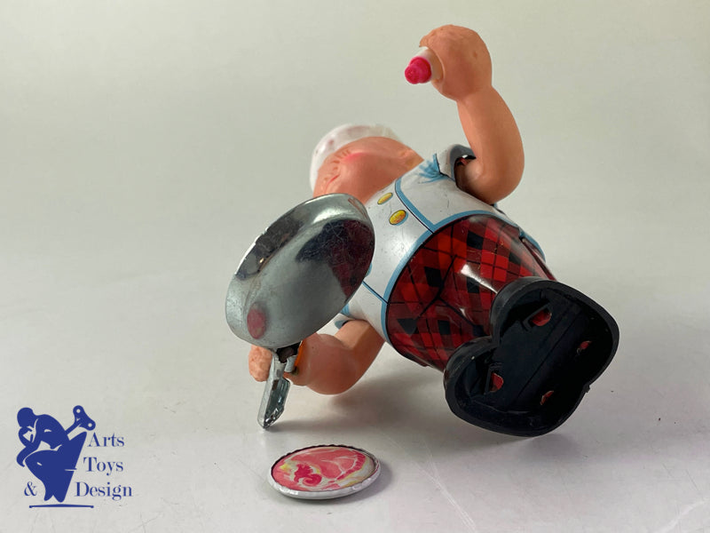 Y YONE YONEZAWA JAPON CHEF CUISINIER MECANIQUE DOLL COOK VERS 1970