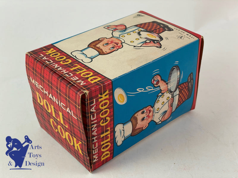 Y YONE YONEZAWA JAPON CHEF CUISINIER MECANIQUE DOLL COOK VERS 1970