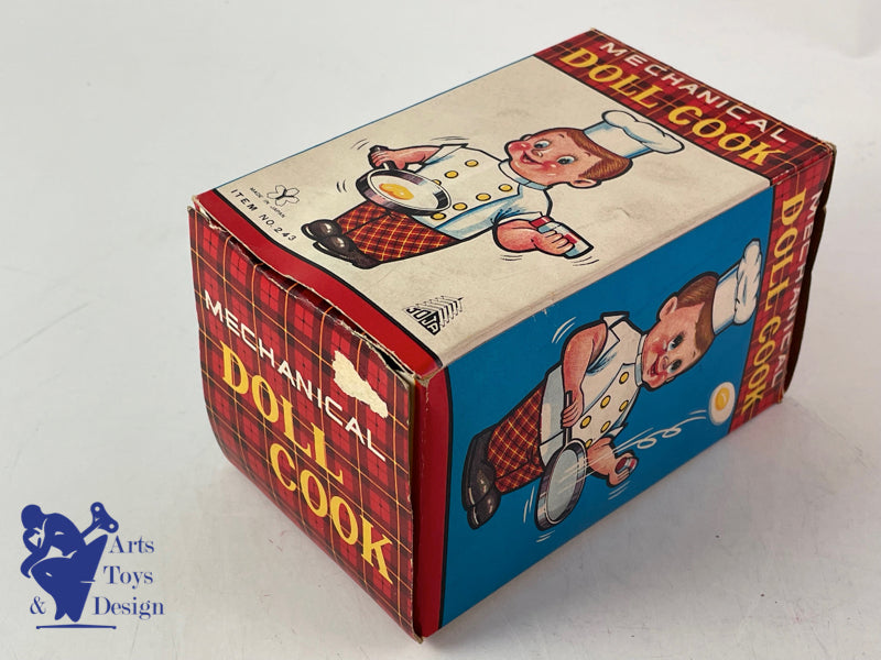 Y YONE YONEZAWA JAPON CHEF CUISINIER MECANIQUE DOLL COOK VERS 1970