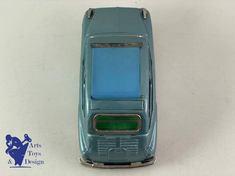 BANDAI 743 FIAT 600 DECOUVRABLE BLEU FRICTION VERS 1960