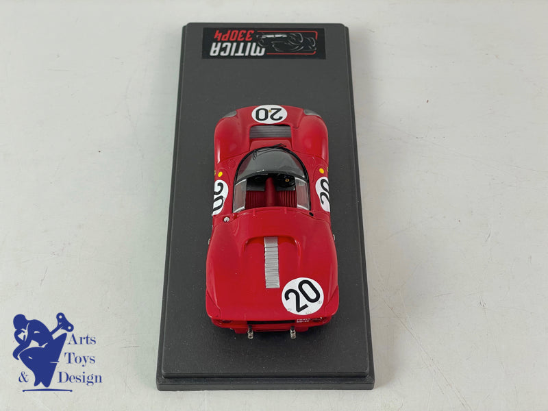 1/43 MG MODEL ITALIE FERRARI 330 P4 SPYDER LE MANS 67 N°20