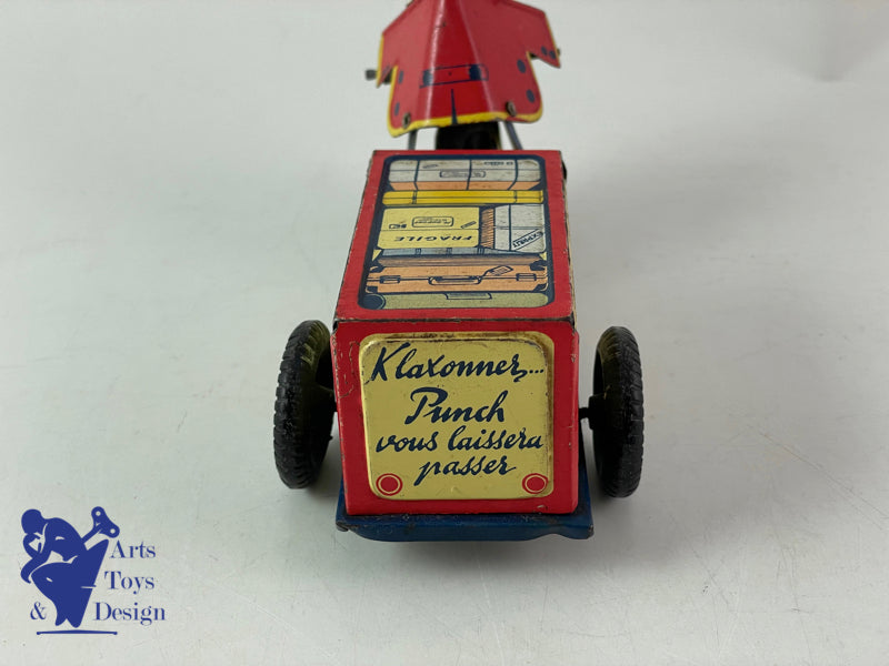 Jouet Mont Blanc Punch Delivery scooter circa 1960