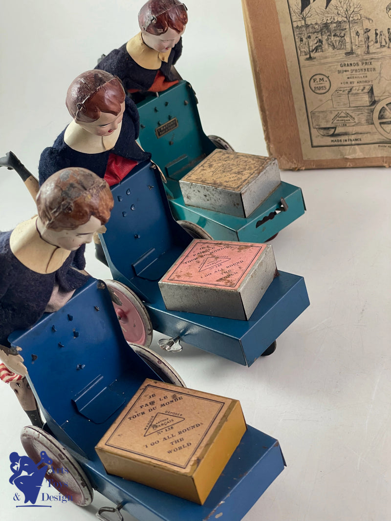 JOUET FERNAND MARTIN 224 TYPE 2A LE PETIT LIVREUR MECANIQUE 1912