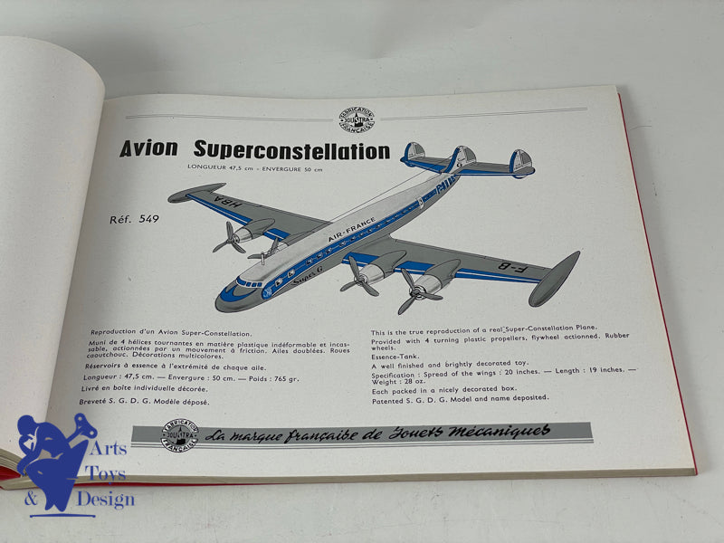 CATALOGUE JOUETS ANCIENS JOUSTRA 1961 69 PAGES