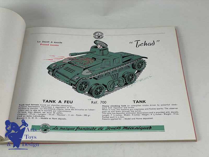 CATALOGUE JOUETS ANCIENS JOUSTRA 1961 69 PAGES