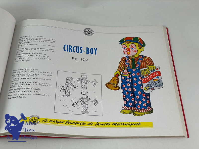 CATALOGUE JOUETS ANCIENS JOUSTRA 1961 69 PAGES