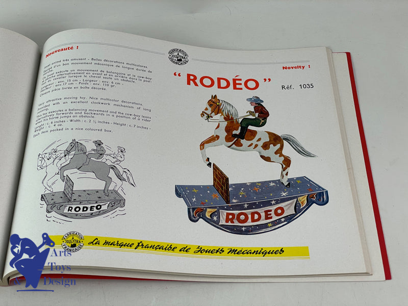 CATALOGUE JOUETS ANCIENS JOUSTRA 1961 69 PAGES