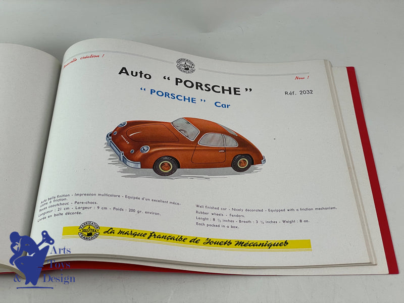 CATALOGUE JOUETS ANCIENS JOUSTRA 1961 69 PAGES