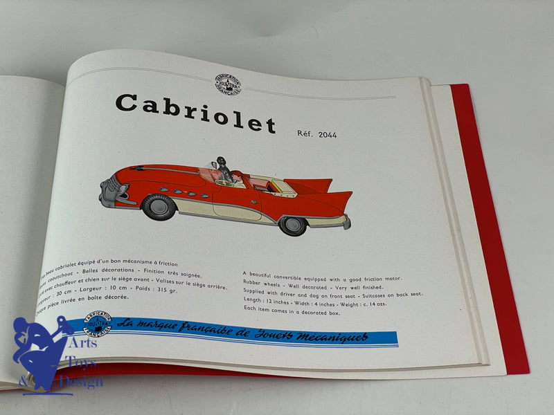 CATALOGUE JOUETS ANCIENS JOUSTRA 1961 69 PAGES