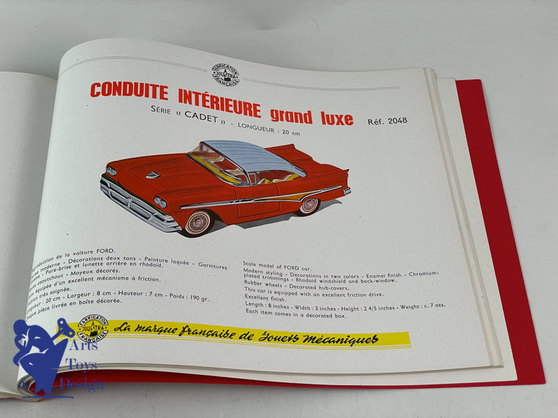 CATALOGUE JOUETS ANCIENS JOUSTRA 1961 69 PAGES