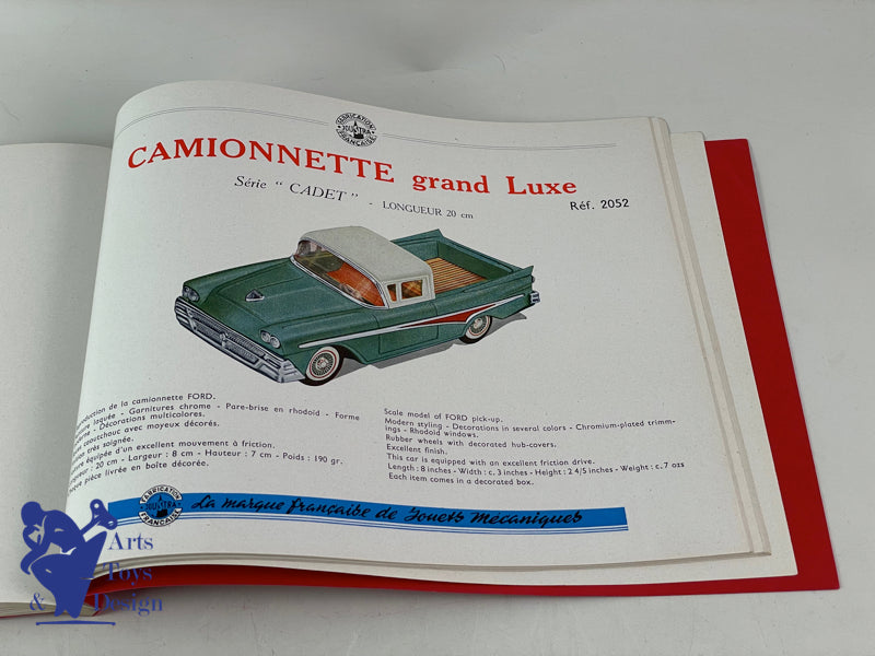 CATALOGUE JOUETS ANCIENS JOUSTRA 1961 69 PAGES